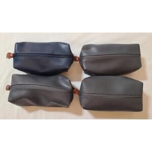 4pk Cole Haan Amenity Bag  American Airlines Business Class Travel Makeup Pouch